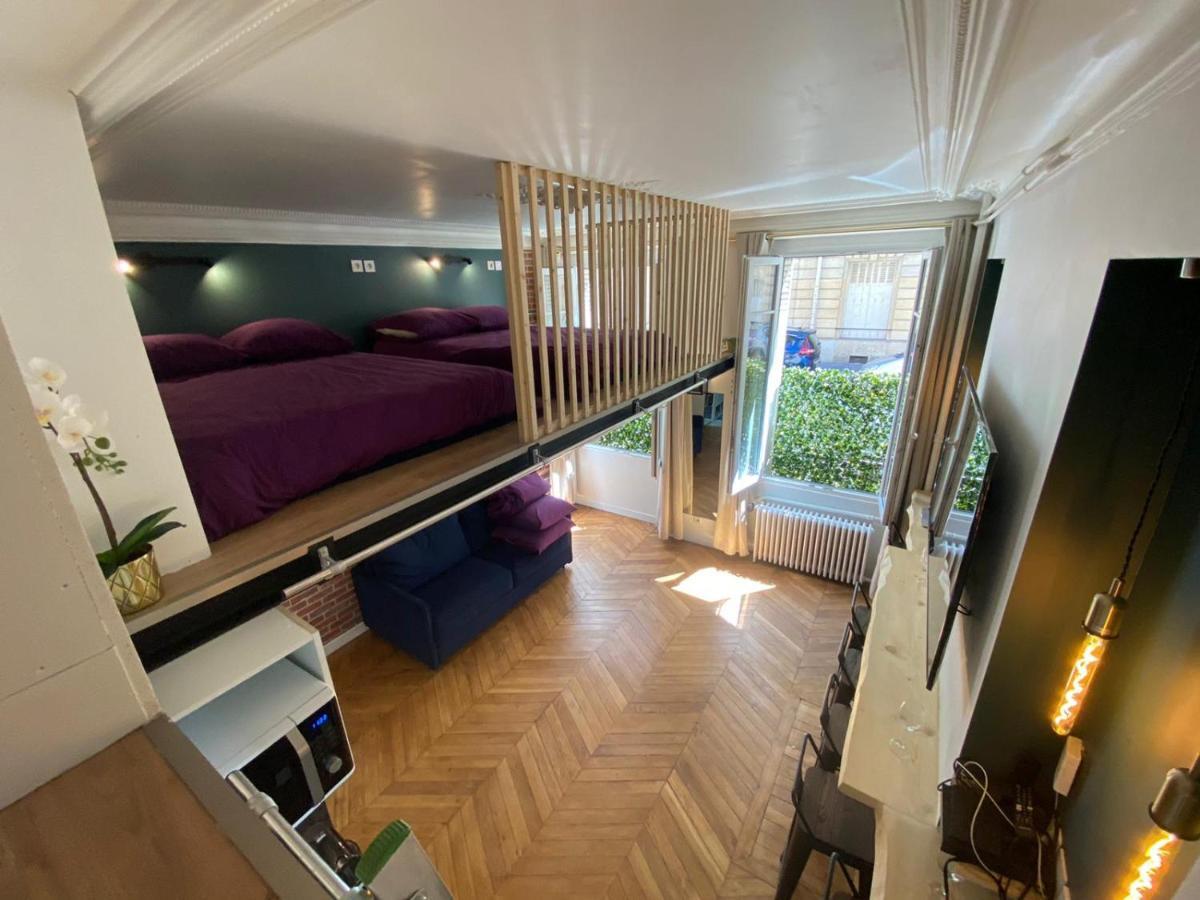 الشقق الفندقية باريسفي  Beautiful Mini Loft Near Saint-Lazare المظهر الخارجي الصورة
