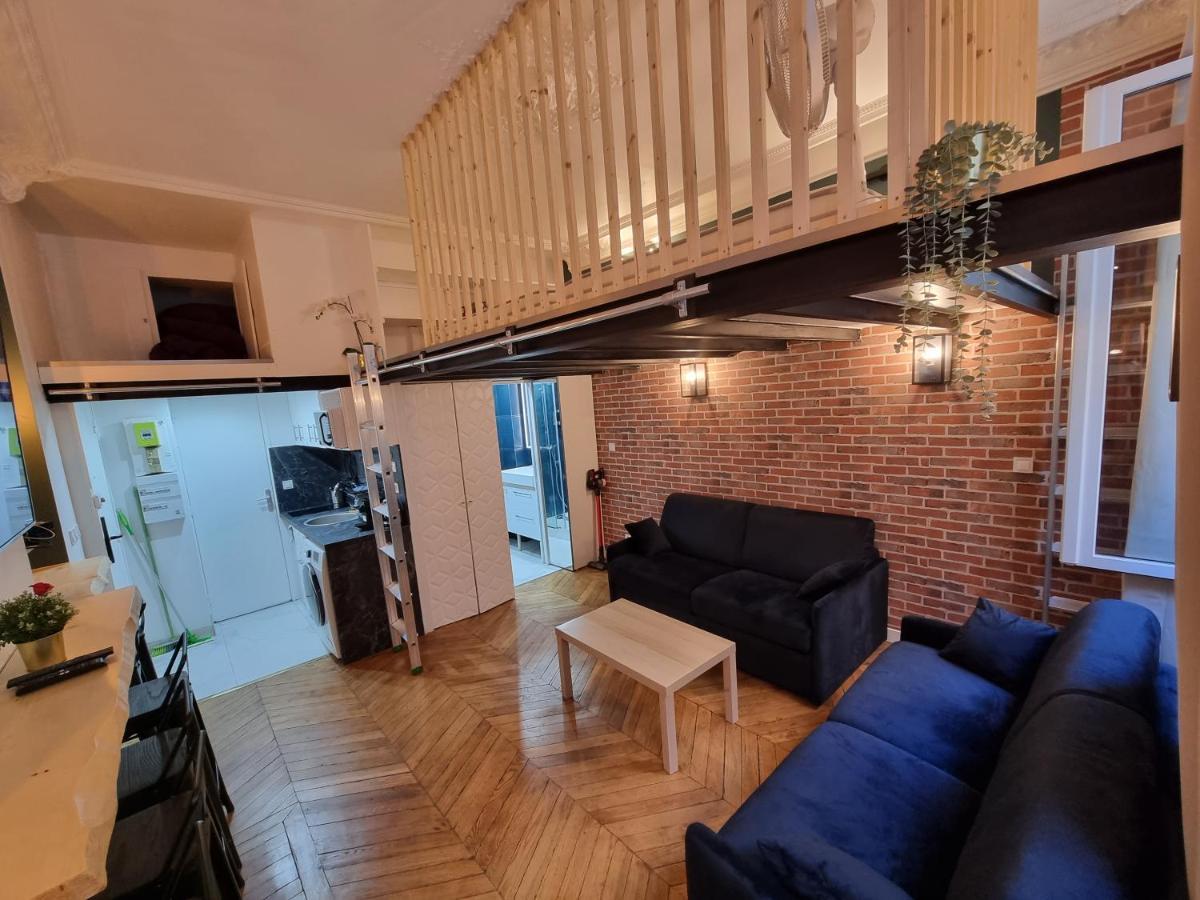 الشقق الفندقية باريسفي  Beautiful Mini Loft Near Saint-Lazare المظهر الخارجي الصورة
