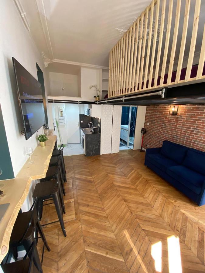 الشقق الفندقية باريسفي  Beautiful Mini Loft Near Saint-Lazare المظهر الخارجي الصورة
