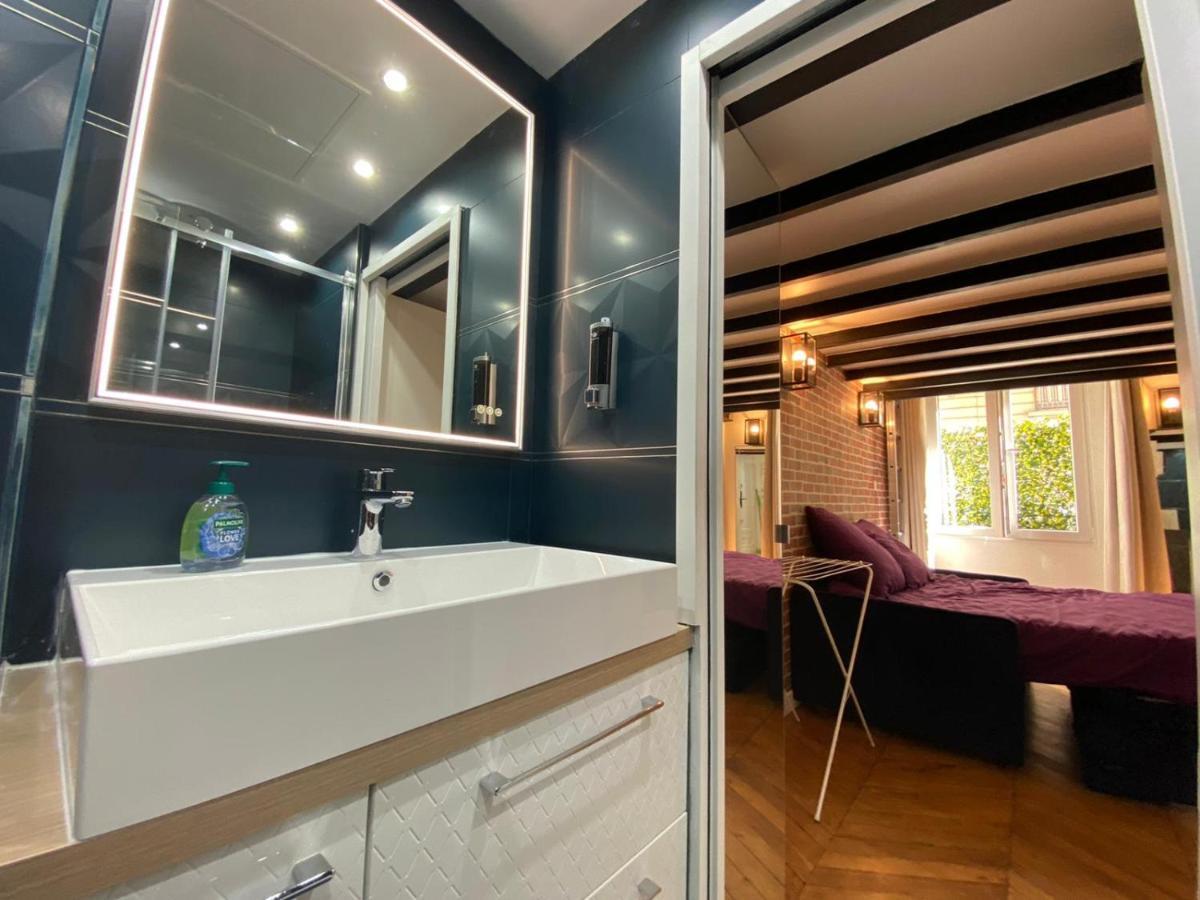 الشقق الفندقية باريسفي  Beautiful Mini Loft Near Saint-Lazare المظهر الخارجي الصورة