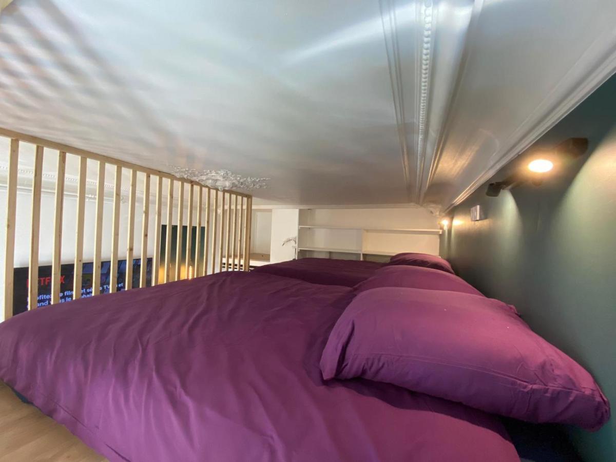 الشقق الفندقية باريسفي  Beautiful Mini Loft Near Saint-Lazare المظهر الخارجي الصورة