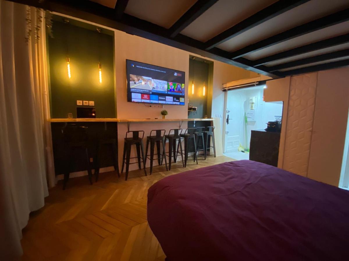الشقق الفندقية باريسفي  Beautiful Mini Loft Near Saint-Lazare المظهر الخارجي الصورة