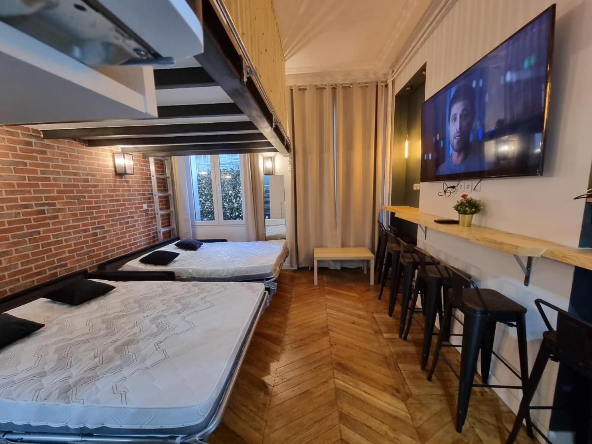 الشقق الفندقية باريسفي  Beautiful Mini Loft Near Saint-Lazare المظهر الخارجي الصورة