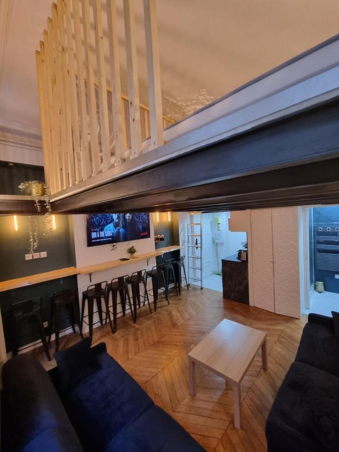 الشقق الفندقية باريسفي  Beautiful Mini Loft Near Saint-Lazare المظهر الخارجي الصورة